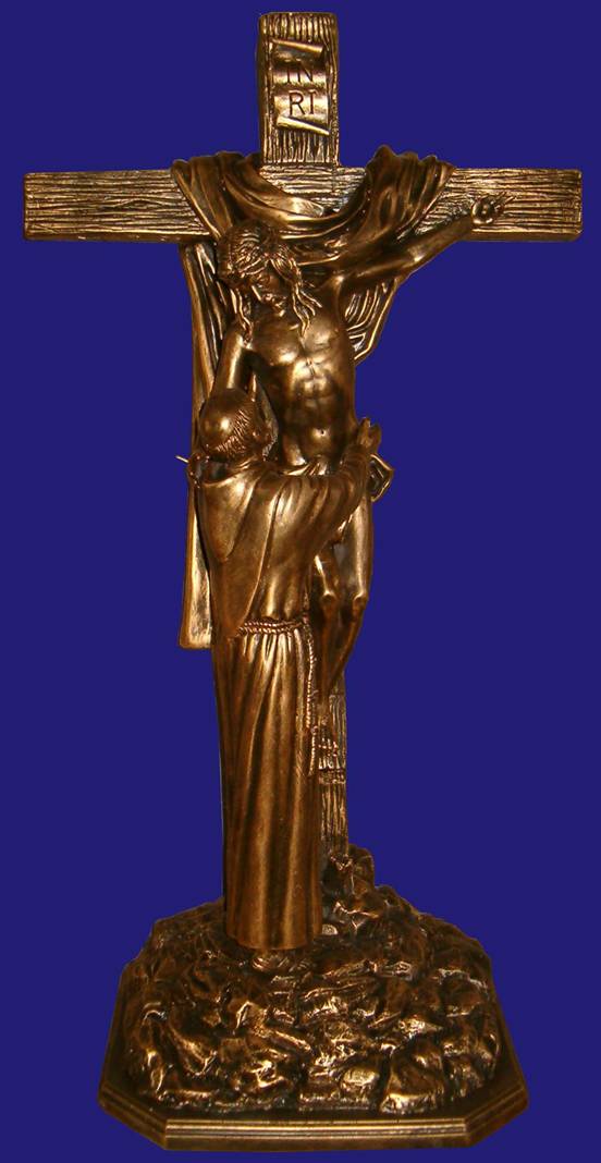 Embrace of St. Francis 39″