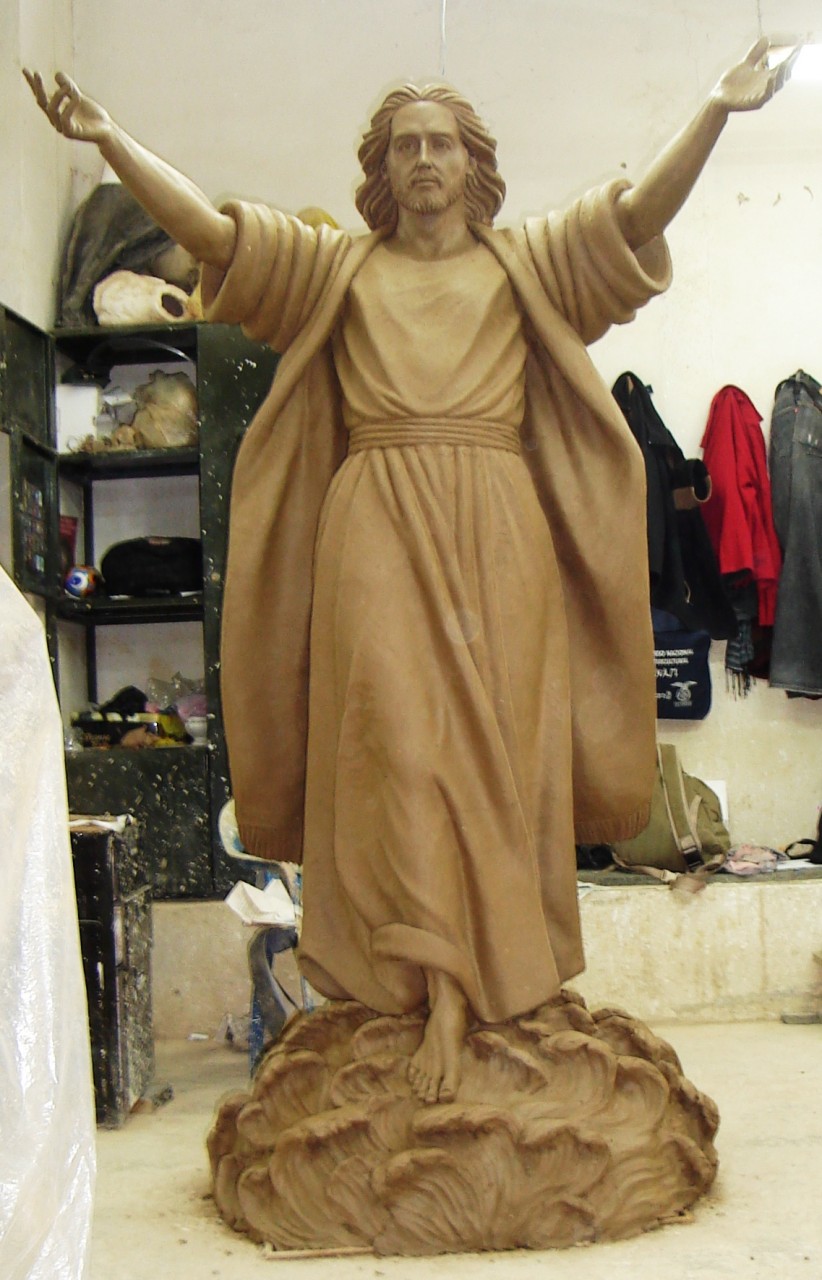 Jesus on Water 85″ Sculpture