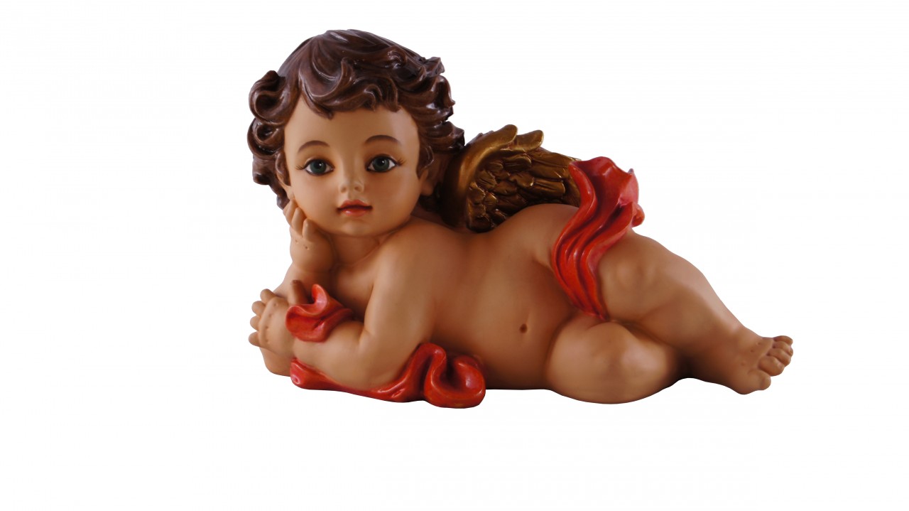 Angel laying 9″