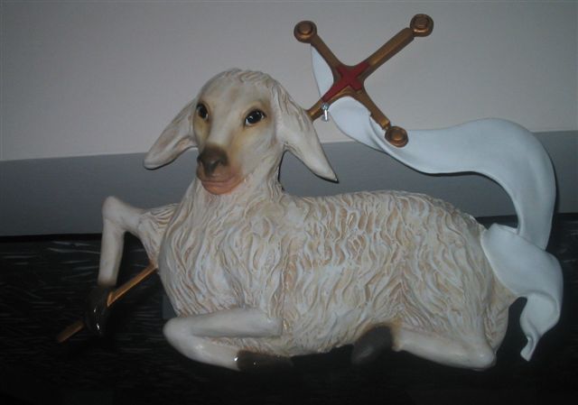 Lamb of God with Cross