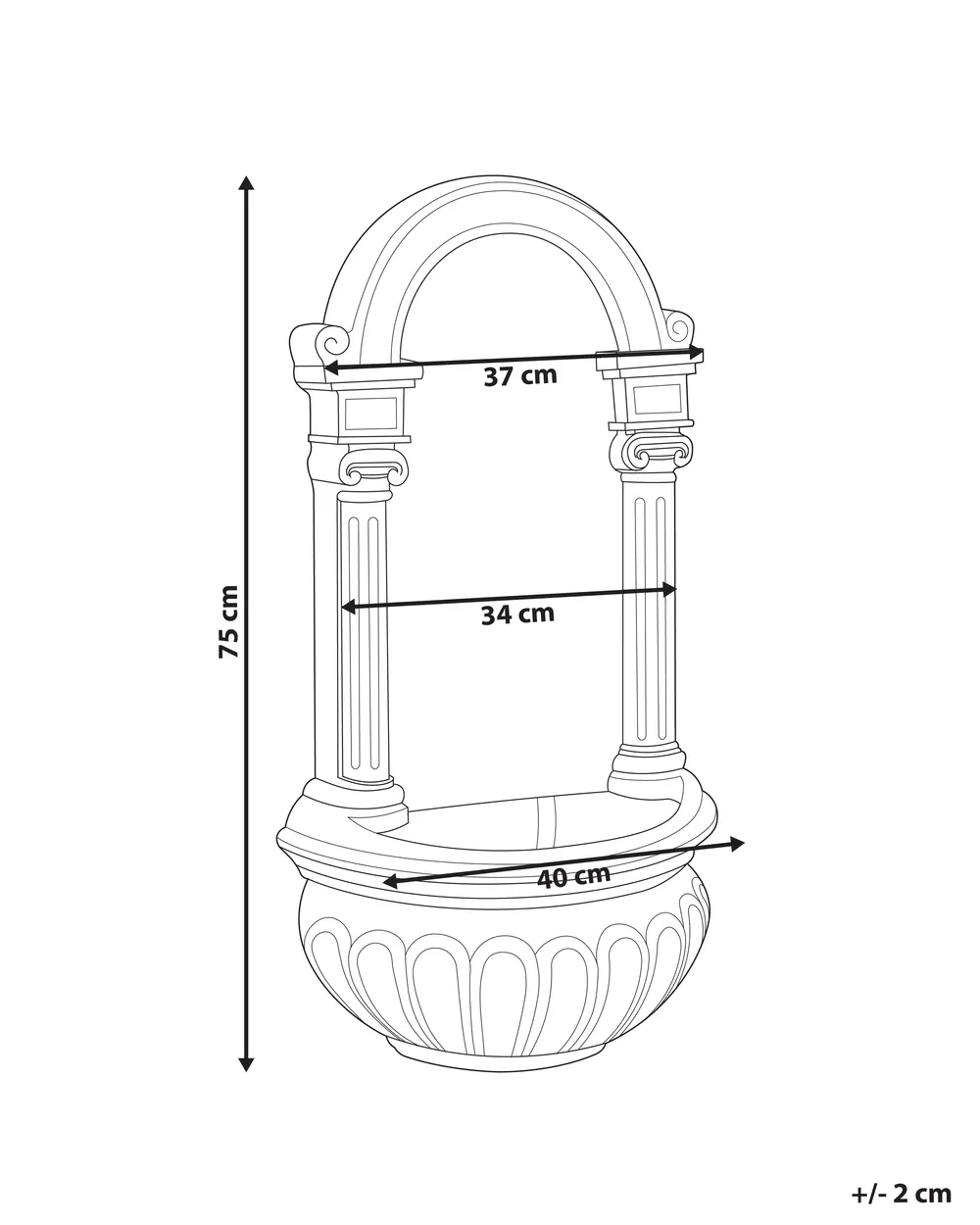 Elegante Serpente Fountain