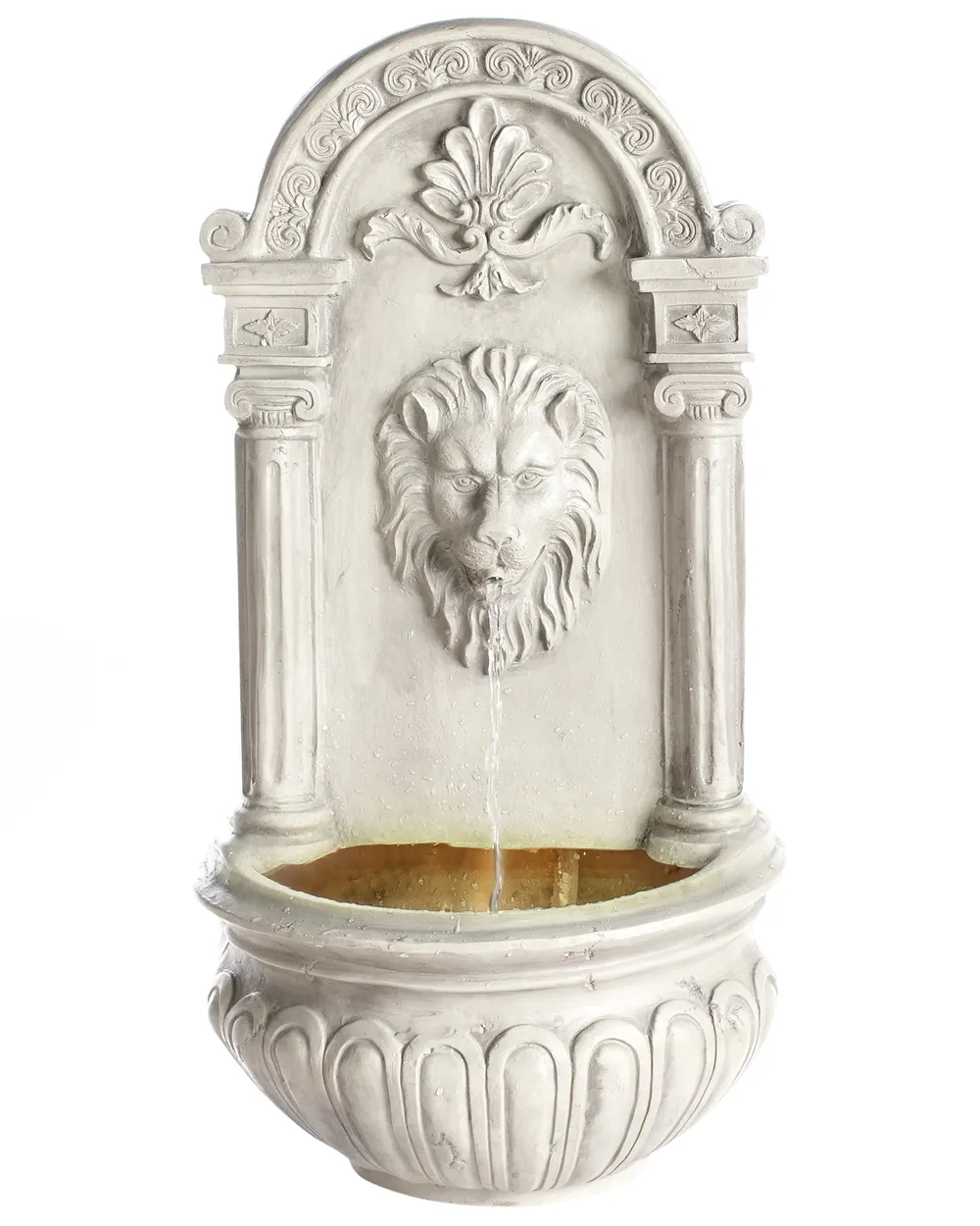 Elegance in Motion: Three-Tiered Fountain