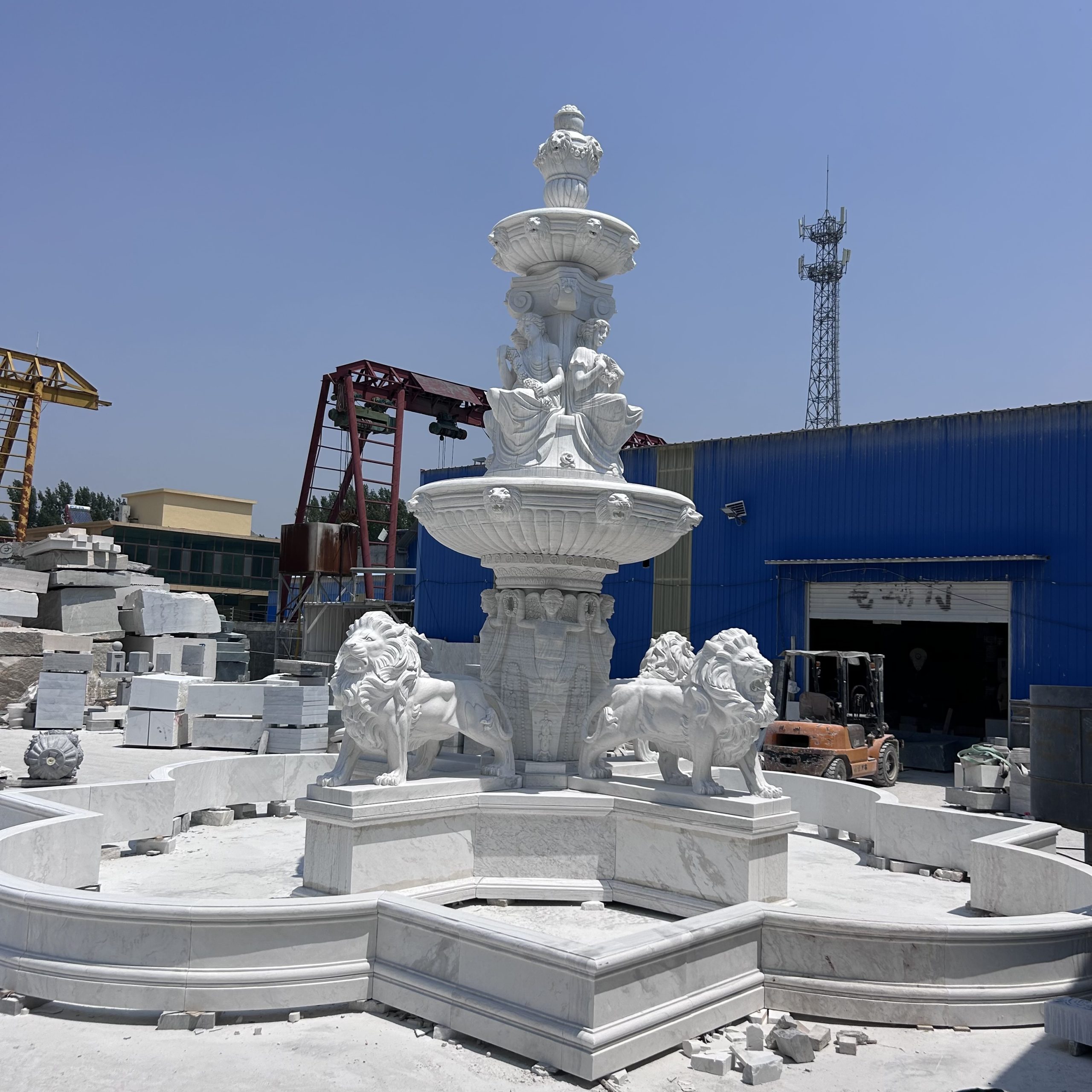 Timeless Elegance Fountain Sculpture