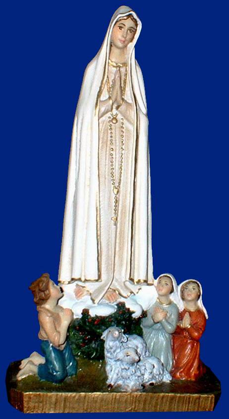 Fatima 10″ with Shepherds