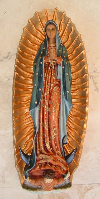 Guadalupe 40″ plaque