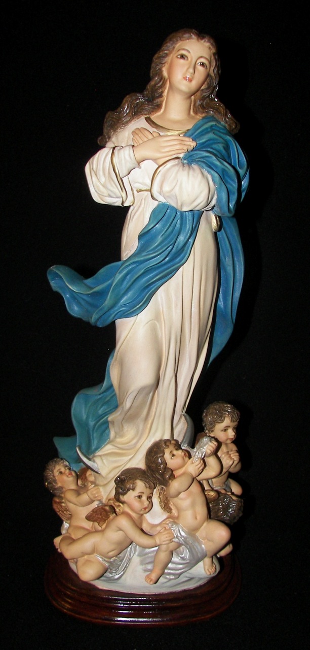 Assumption 16″ Virgin Mary Statue