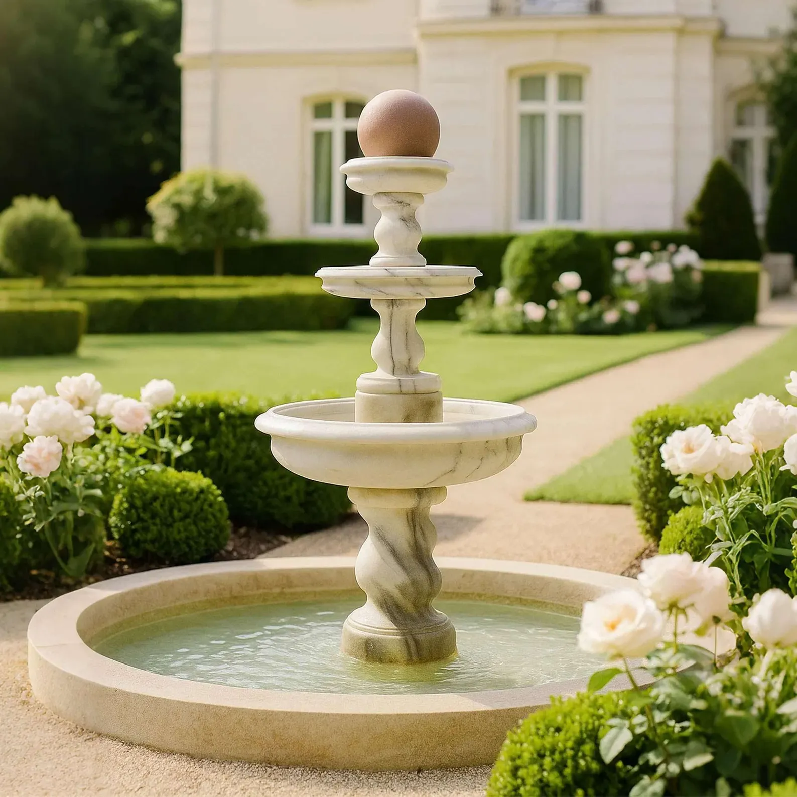 Majestic Cascade Fountain
