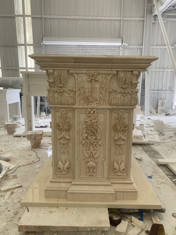 Exquisite Bronze Fireplace Sculpture