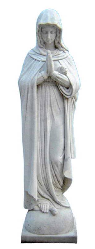 Serene Guardian Angel Sculpture