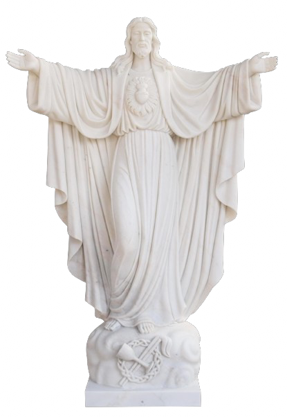 Divine Embrace: Angelic Guardian Sculpture