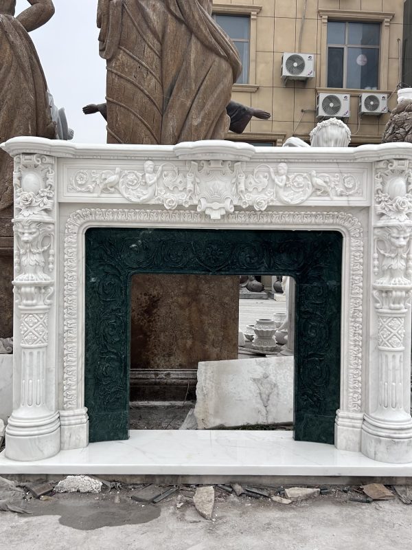 Elegant Fireplace Sculpture for Timeless Interiors