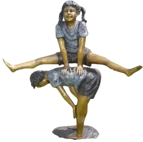 Emotive Human Figure in Bronze