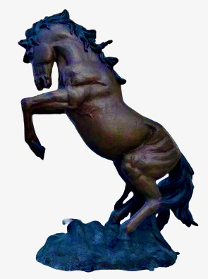 Majestic Eagle in Flight Sculpture