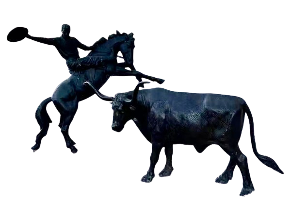 Majestic Eagle in Flight Bronze Sculpture