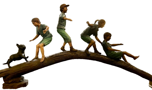 Ethereal Embrace: Human Figures Sculpture