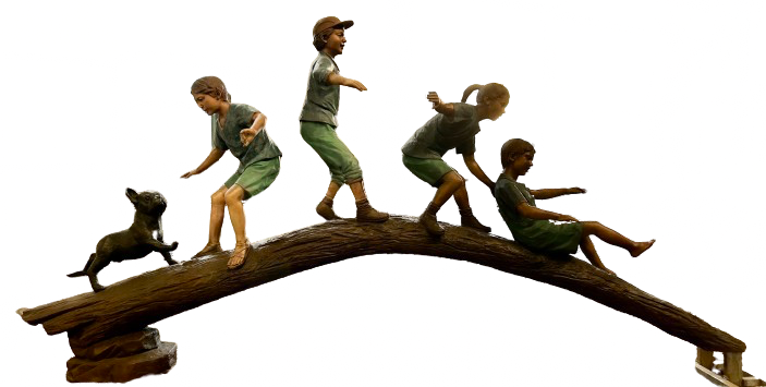 Ethereal Embrace: Human Figures Sculpture