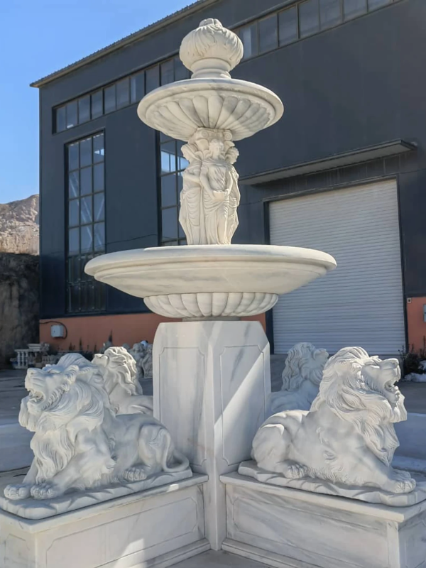 Elegant 8-Tiered Fountain