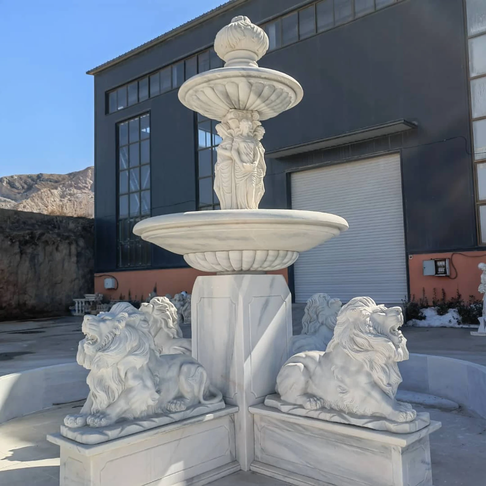 Elegant 8-Tiered Fountain