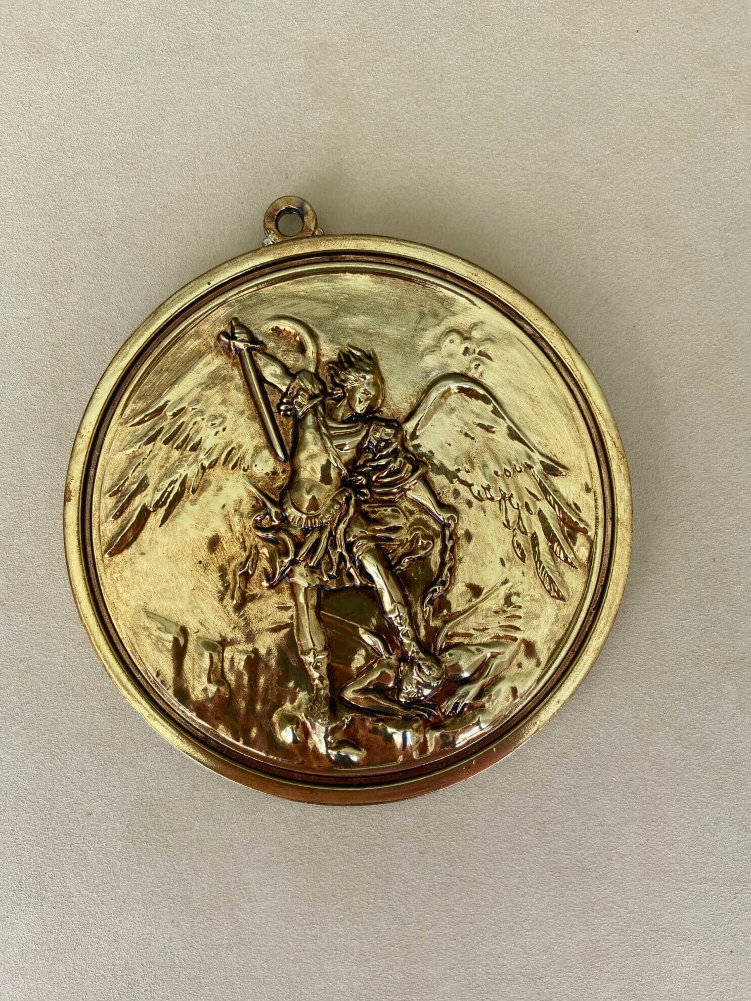 Archangel Michael Medallion 6″