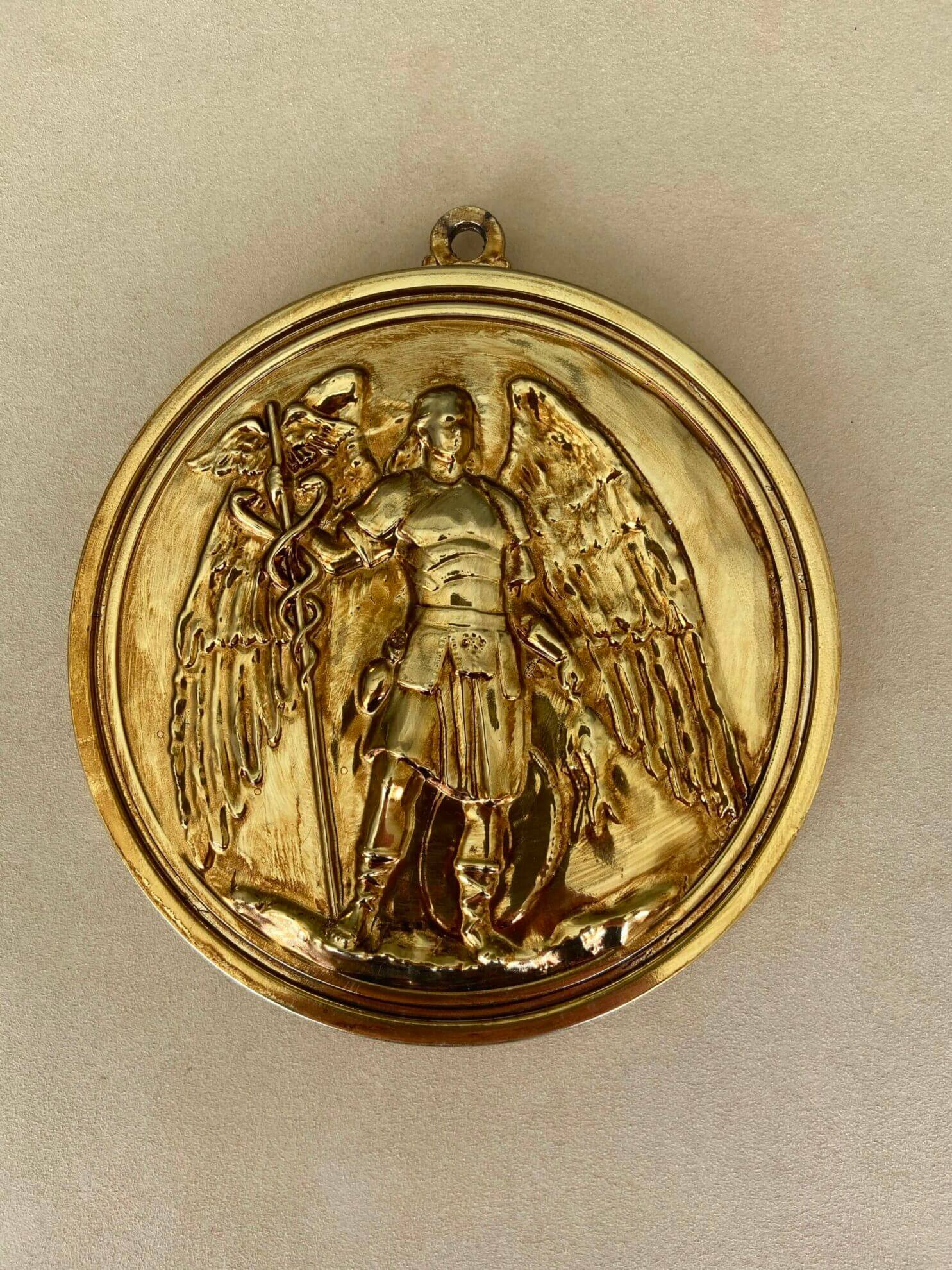 Archangel Raphael Medallion 6″