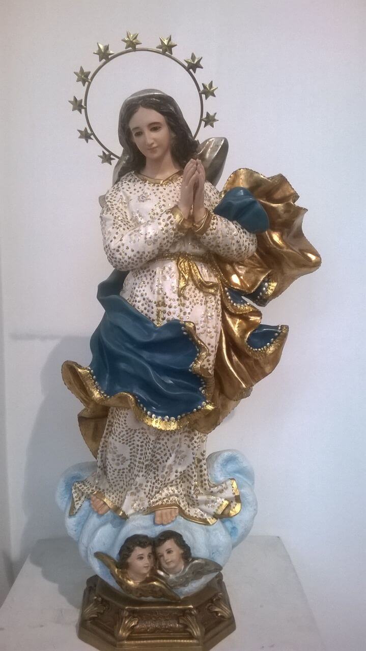 Assumption 24″ Statue with Fancy Finish