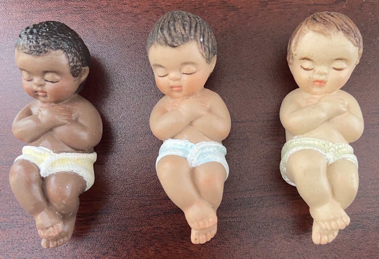 Baby Jesus Figurine 2.5″