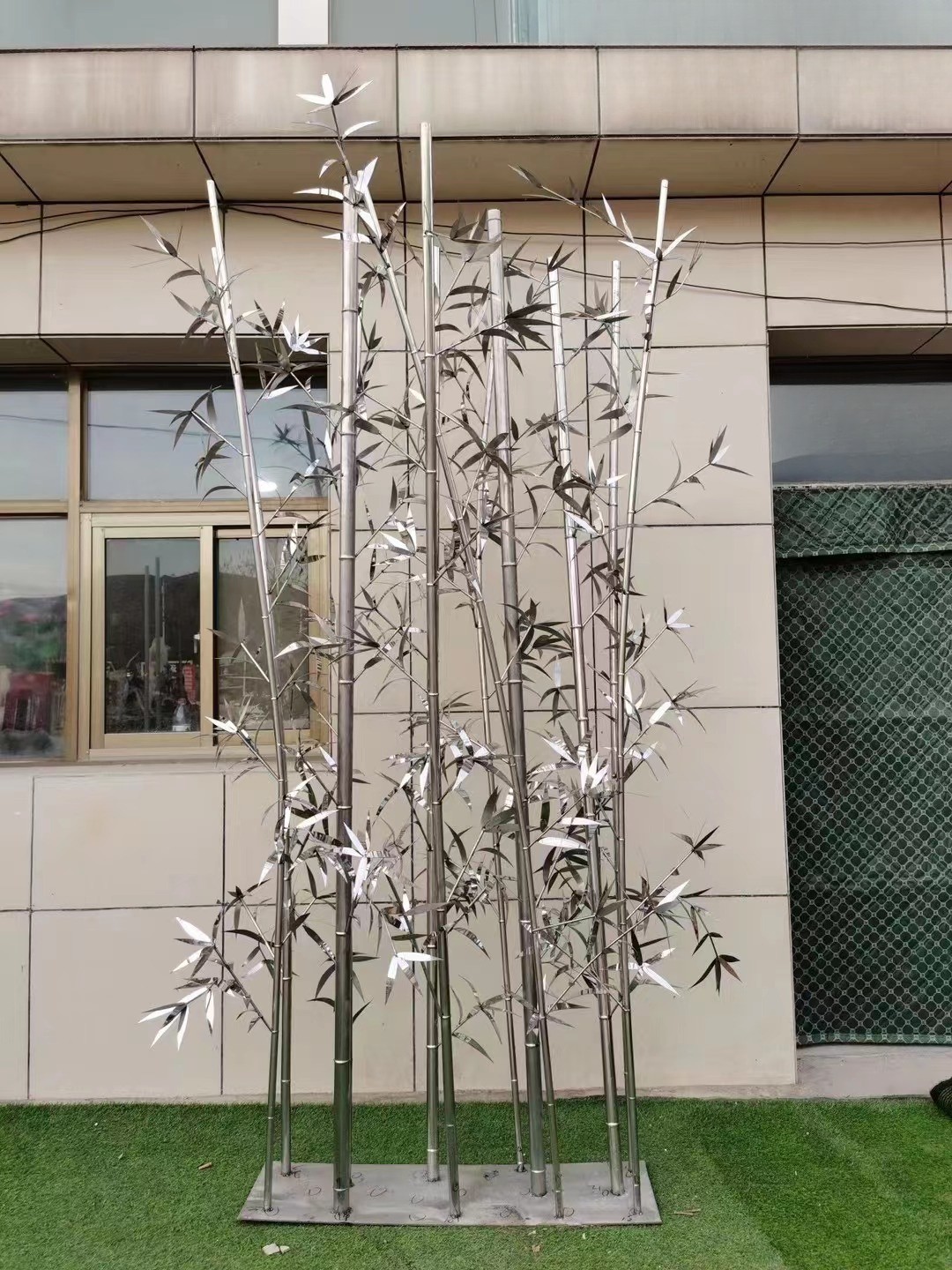 Bamboo Elegance: A Decorative Sculpture