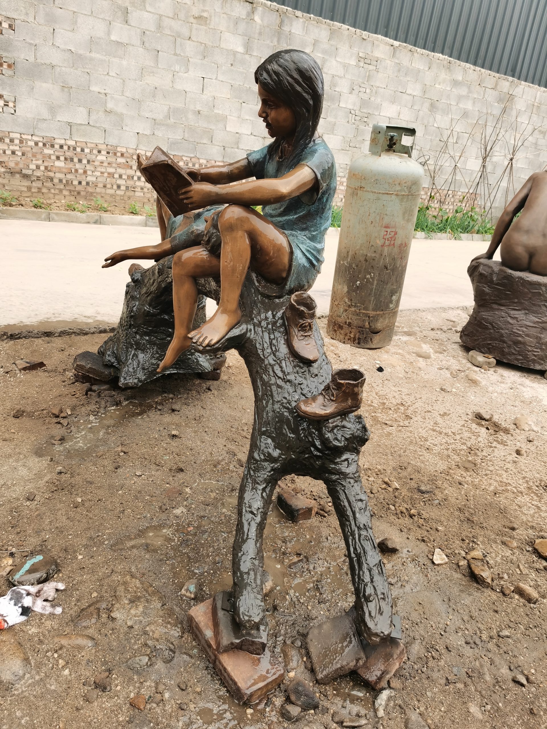 Children Playing 2 – Bronze Sculpture