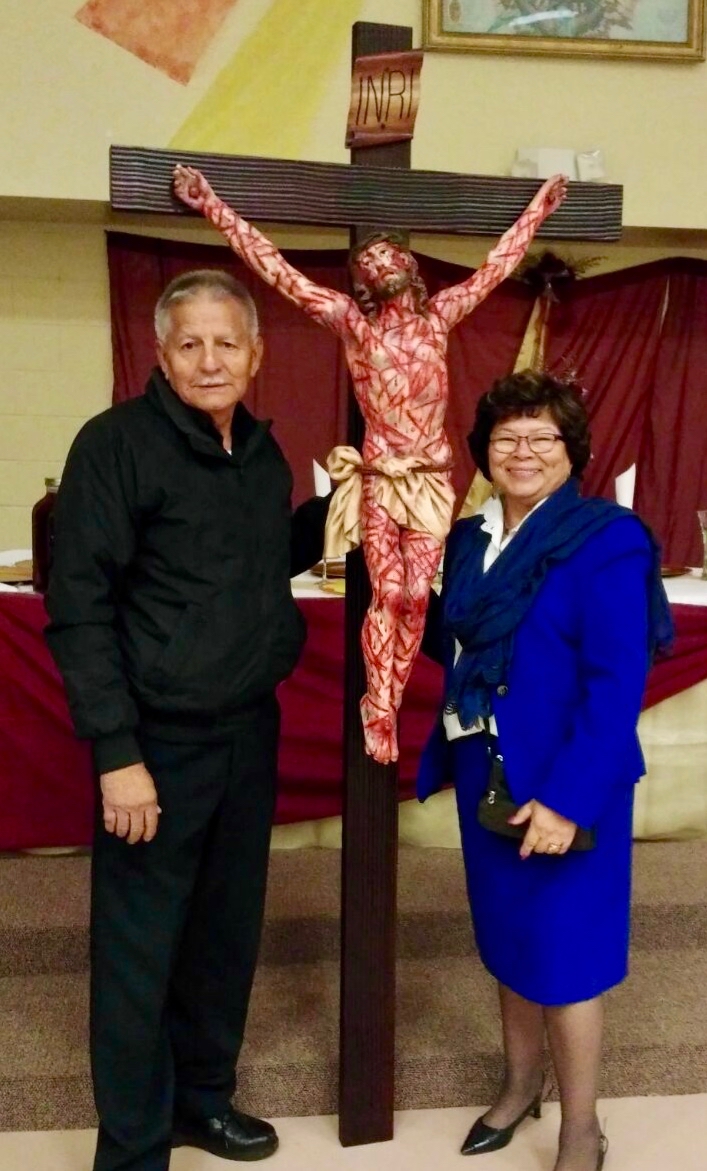 Crucifix 84″ Passion style