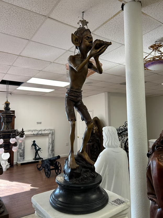 Ethereal Elf Bronze Sculpture