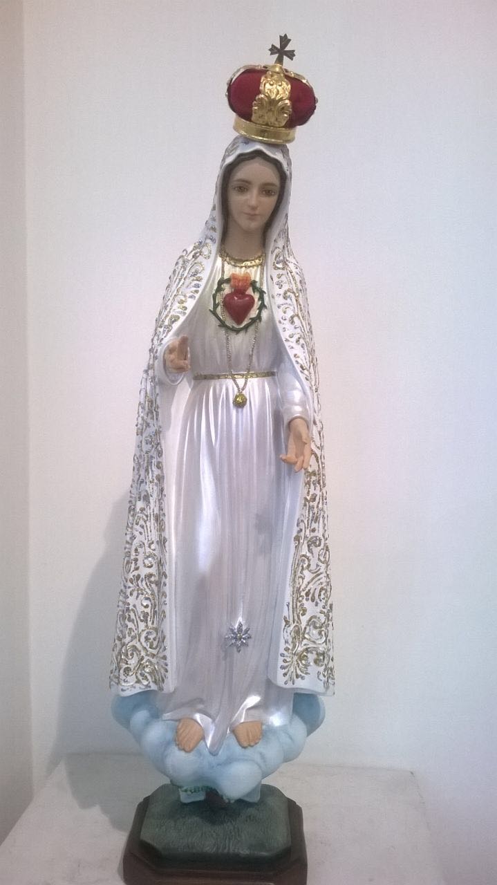 Fatima 26″ with Heart fancy