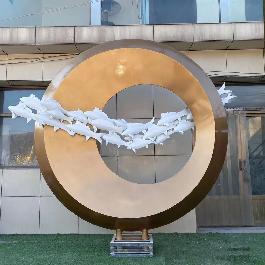 Fish Circle 2: A Dance of Fluid Motion