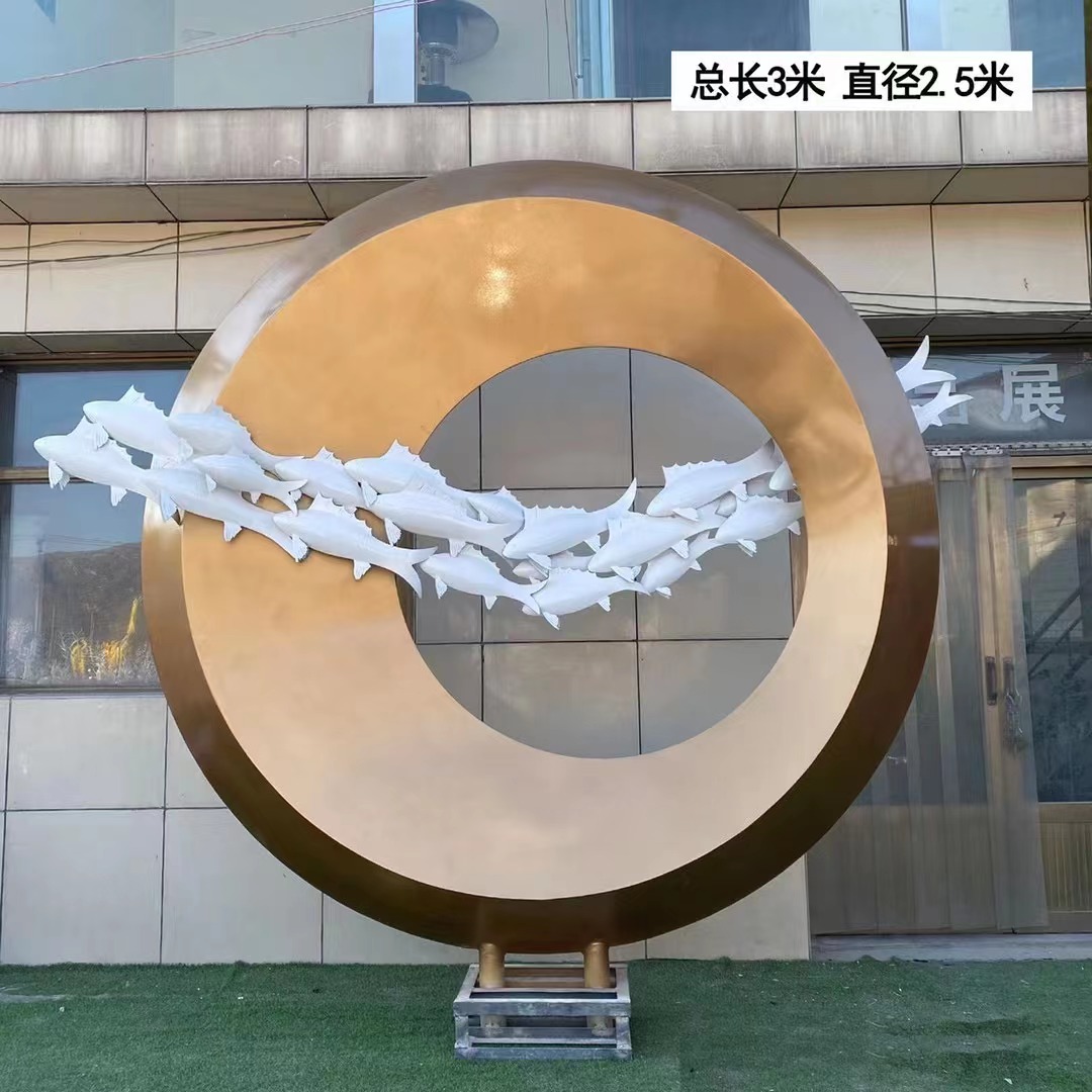 Fish Circle 2: A Dance of Fluid Motion