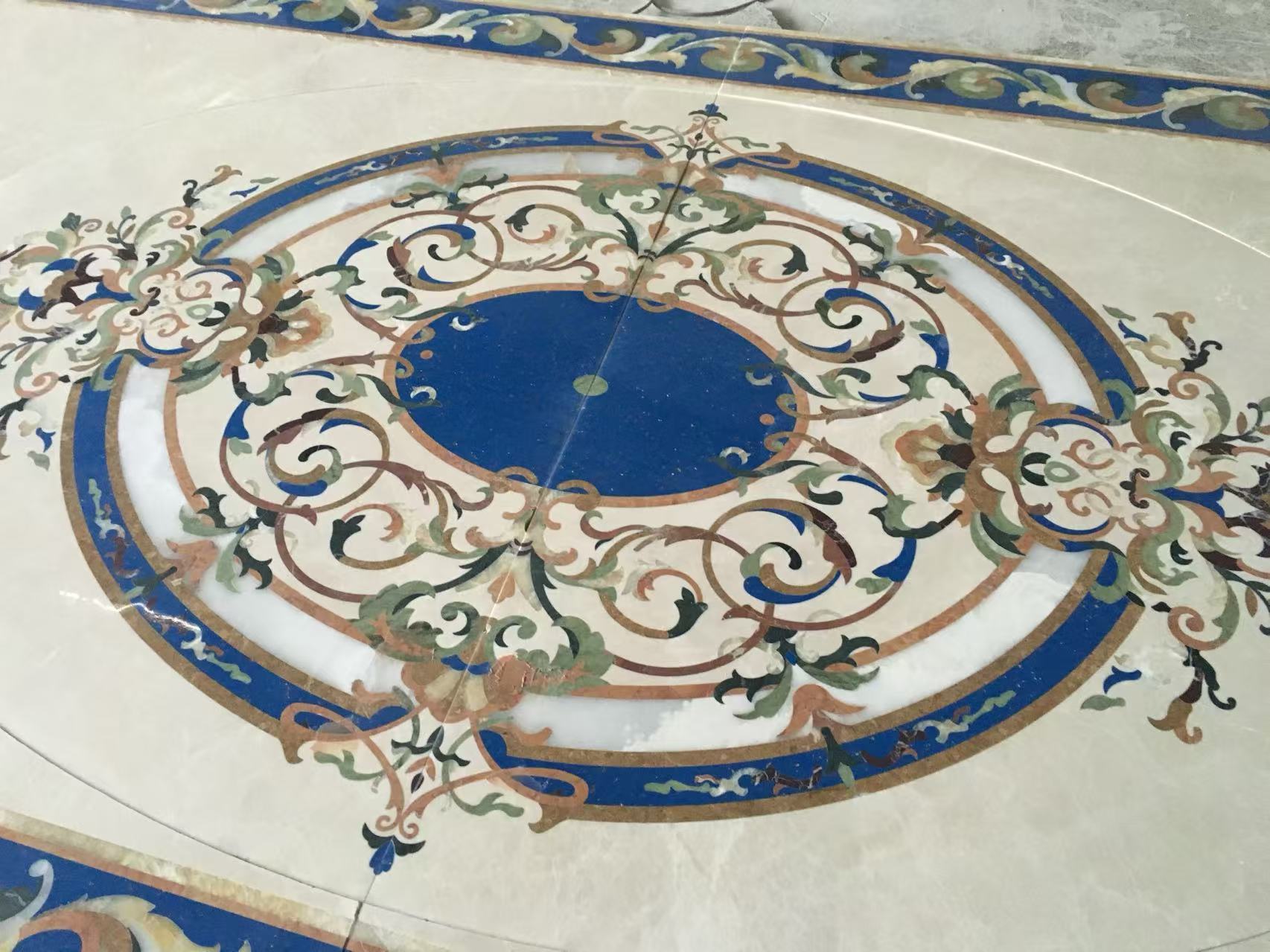 Exquisite Floor Mosaic Artistry