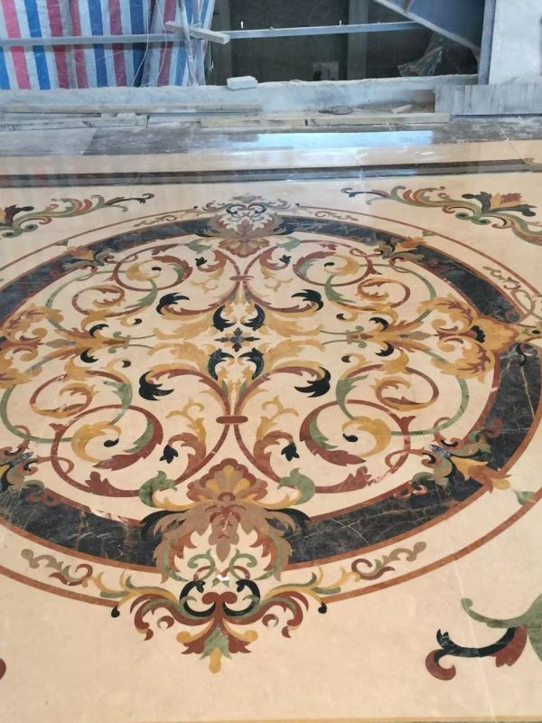 Elegant Floor Mosaic – Timeless Beauty