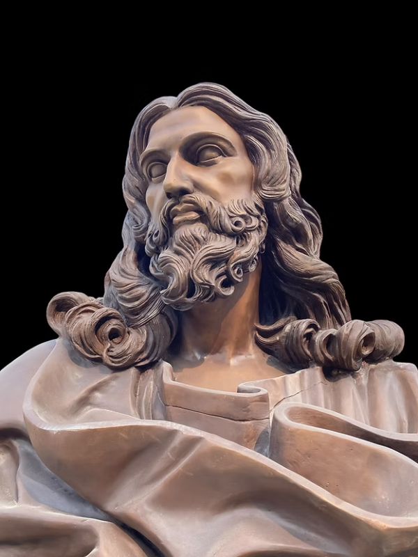 Exquisite Jesus Bust Sculpture
