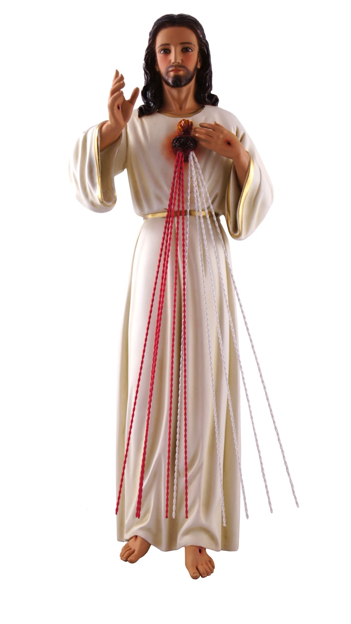 Jesus of Mercy 24″ plaque