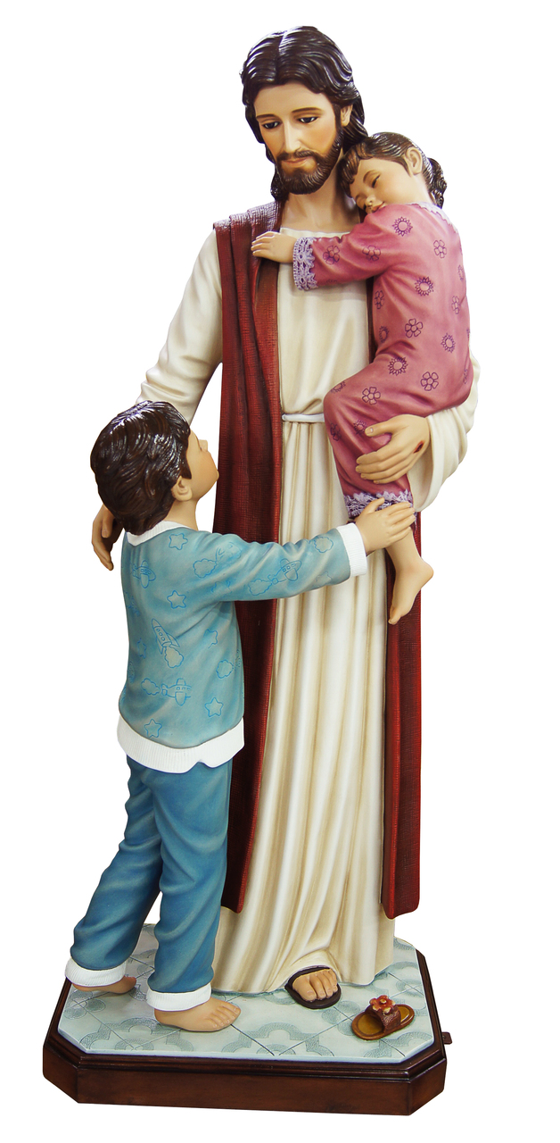Jesus with Children 48″
