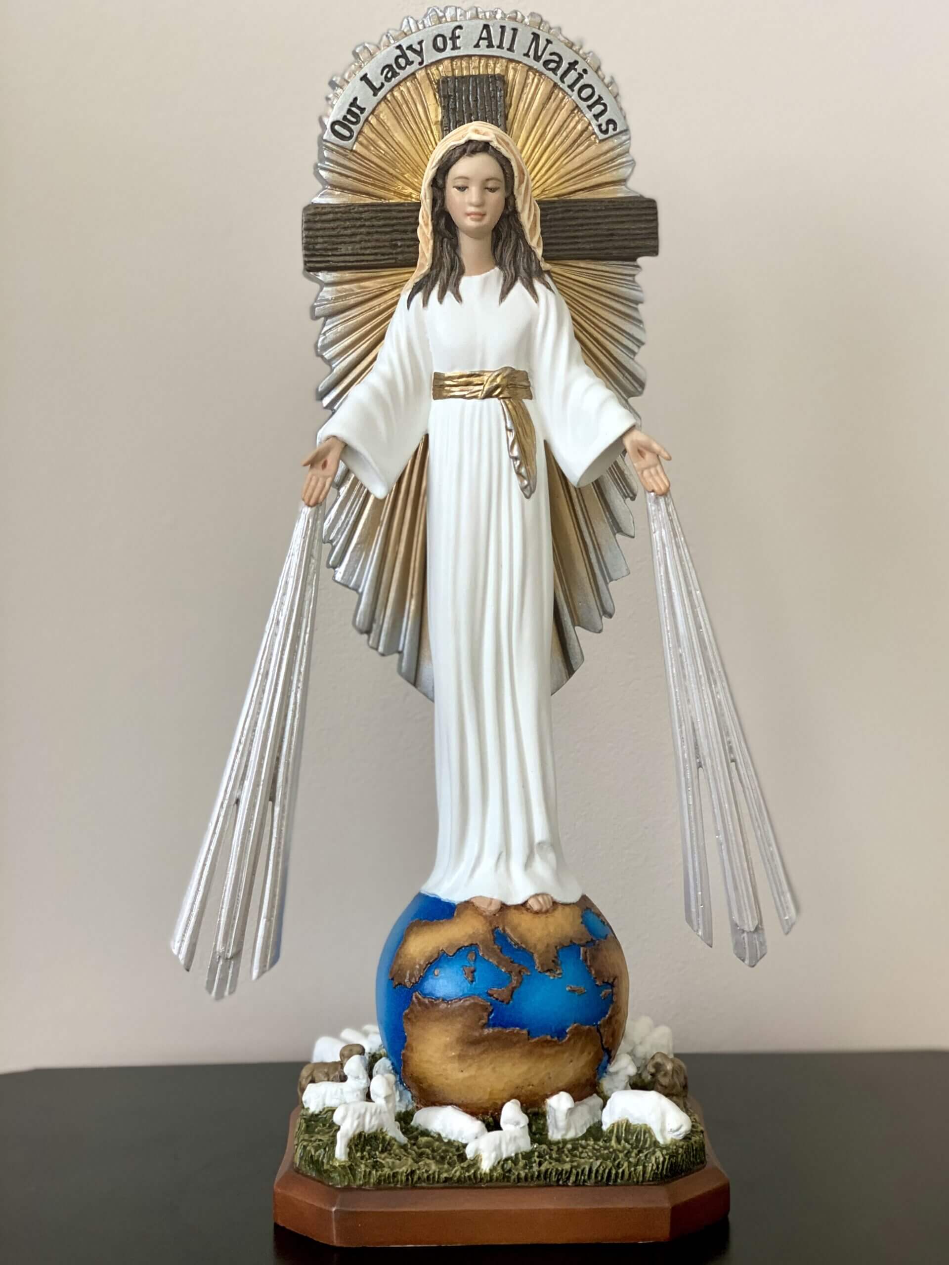 Lady of All Nations 14″ Sculpture