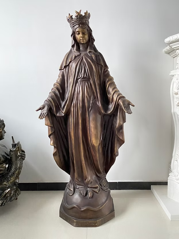 Lady of Grace – Exquisite Religious Sculpture