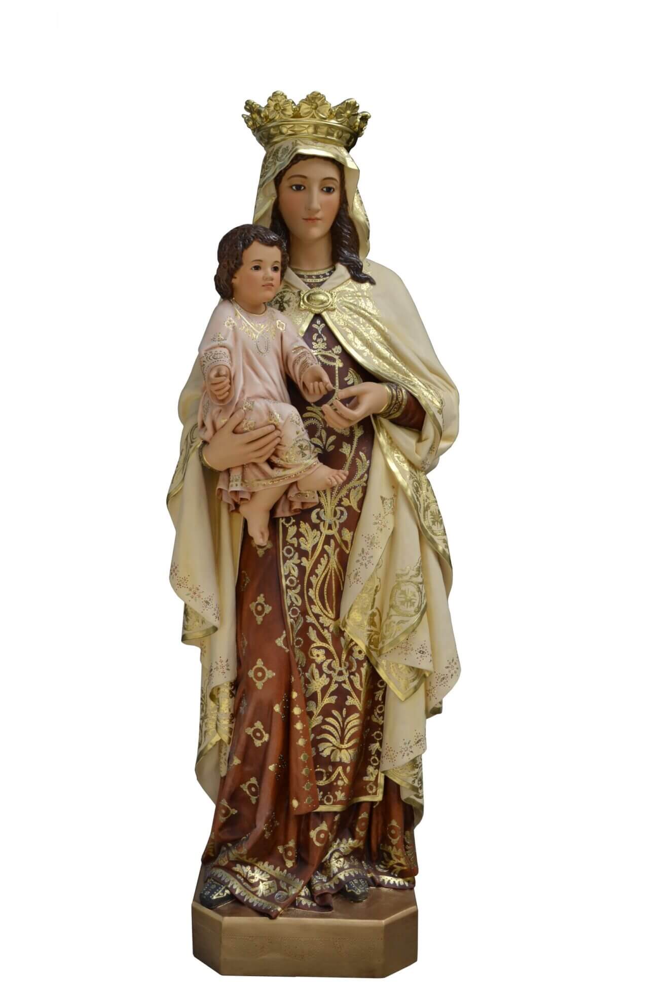 Mt. Carmel Virgin Mary Statue 74″