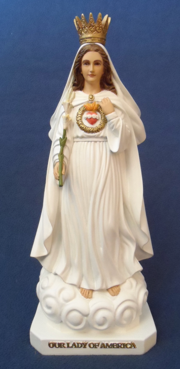 Our Lady of America 14″
