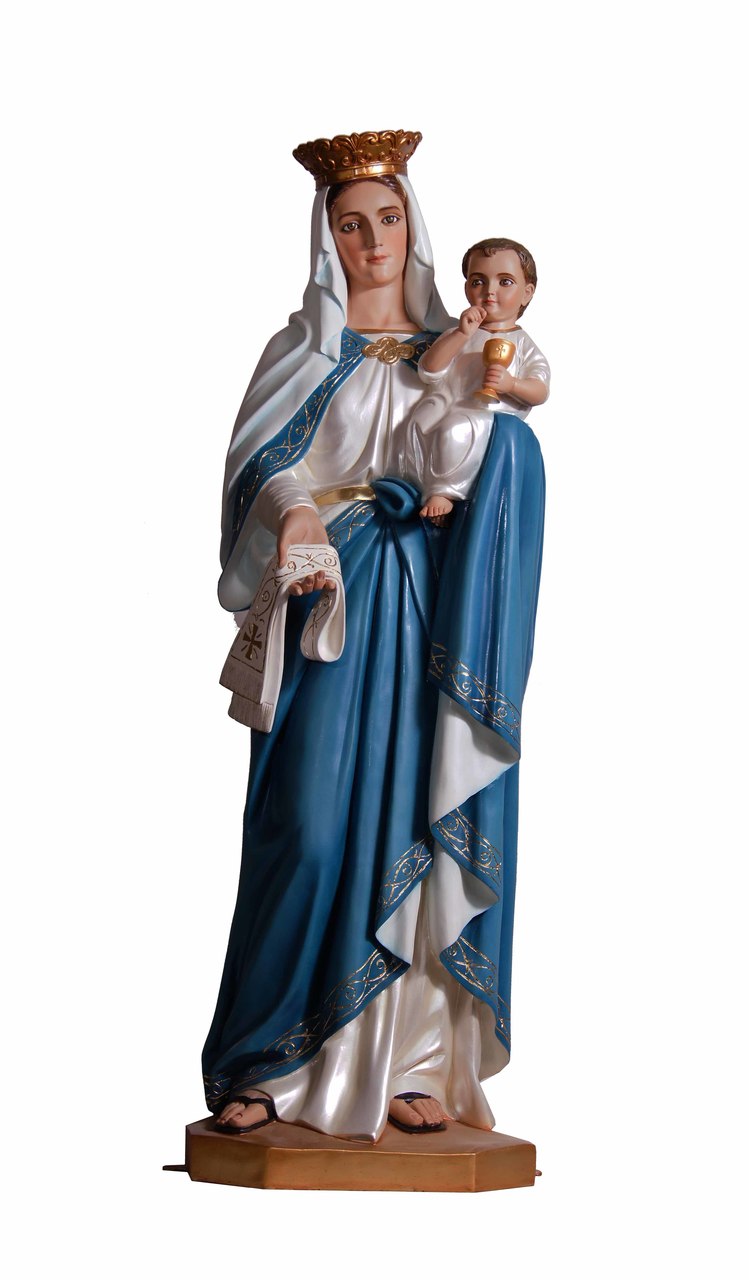 Lady of the Eucharist 43″ Fancy Finish