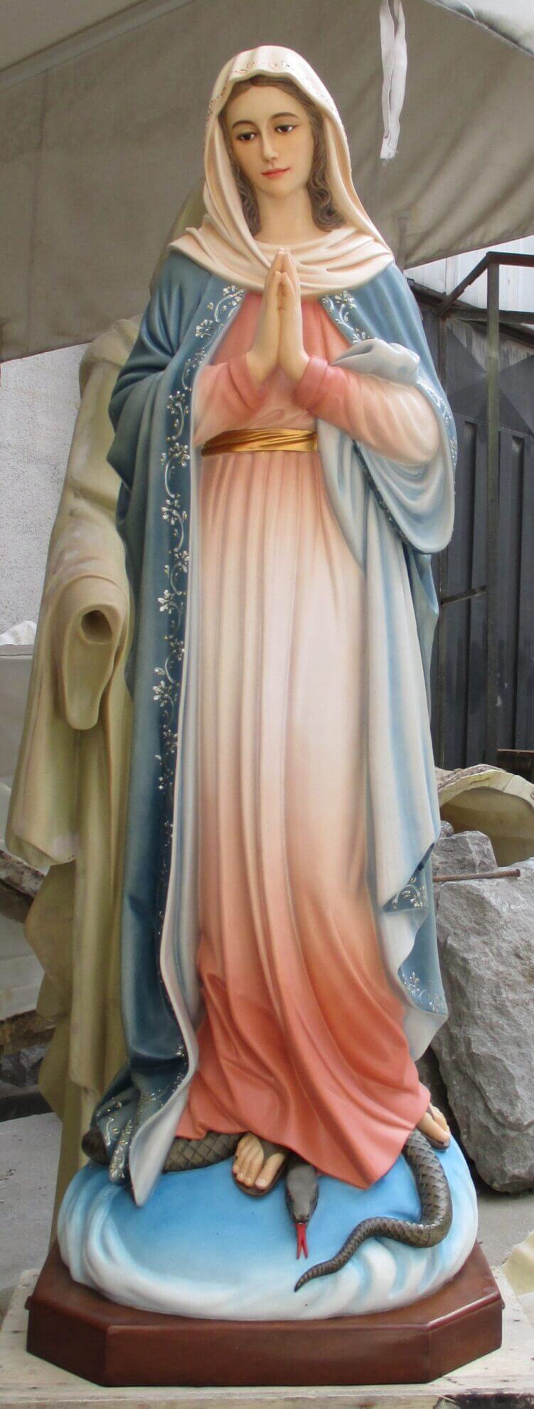 Lady of Mercy 48″ Sculpture