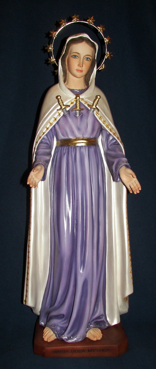 Rosa Mystica 27″ (Sorrows)