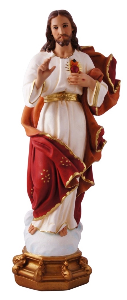 Sacred Heart 18″ Religious Sculpture