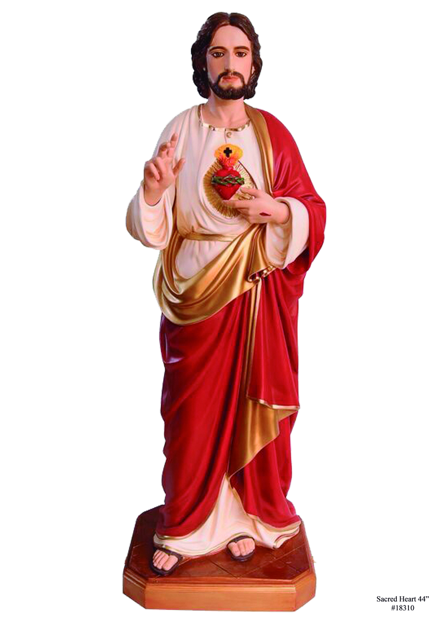Sacred Heart 44″ – A Symbol of Divine Love