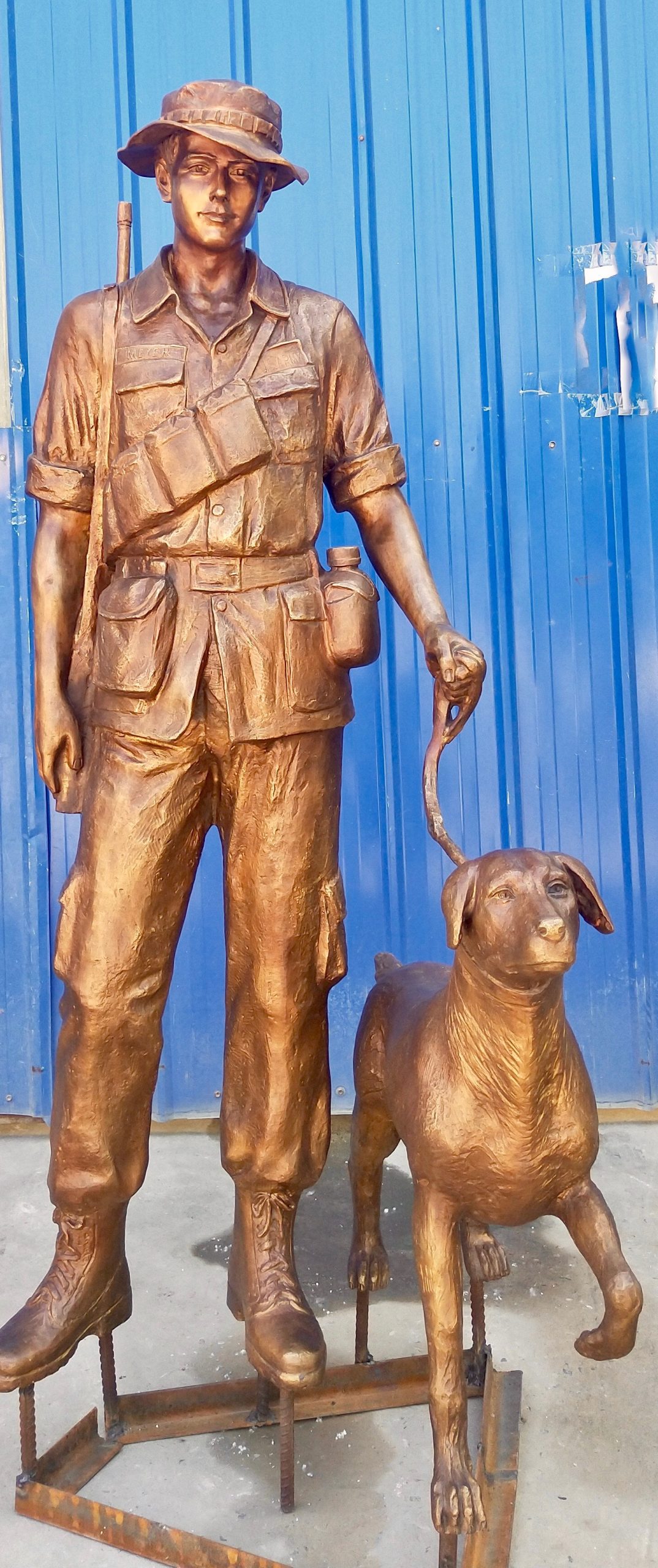 Soldier’s Tribute: Final Salute Sculpture