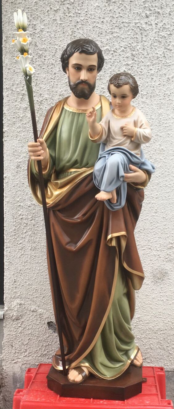 St. Joseph 48″ with baby Jesus (standard)