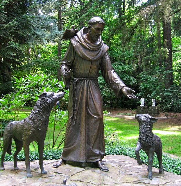 St. Francis of Assisi Bronze Sculpture